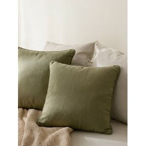 Bloq Lot 2 coussins vert - Kenay Home - Publicité Bloq Lot 2 coussins vert - Kenay Home - Publicité