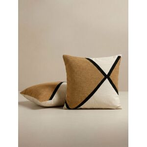 Bite Lot 2 coussins moutarde - Kenay Home - Publicité Bite Lot 2 coussins moutarde - Kenay Home - Publicité