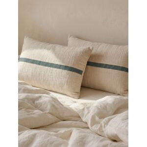 Eda ensemble 2 coussins dark mint - Kenay Home - Publicité Eda ensemble 2 coussins dark mint - Kenay Home - Publicité