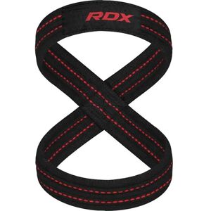 Sangle de tirage coton 8 bretelles RDX Lifting Rouge M - Publicité Sangle de tirage coton 8 bretelles RDX Lifting Rouge M - Publicité