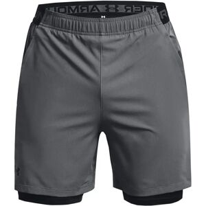 Short 2-in-1 tissé Under Armour Vanish Gris XS - Publicité Short 2-in-1 tissé Under Armour Vanish Gris XS - Publicité