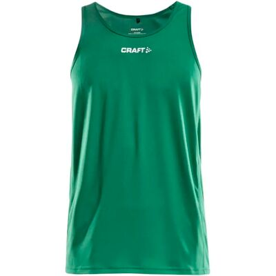 Craft Rush SINGLET Homme Vert - Maillot sans manches - Publicité Craft Rush SINGLET Homme Vert - Maillot sans manches - Publicité