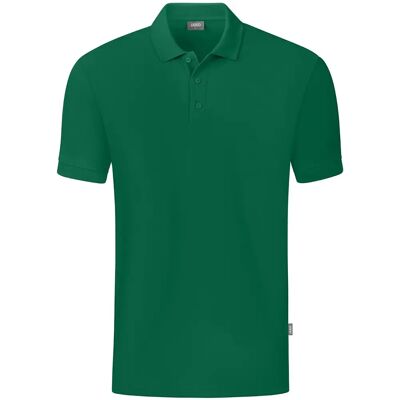 T-shirt Polo Bio JAKO - Vert Durable M - Publicité T-shirt Polo Bio JAKO - Vert Durable M - Publicité