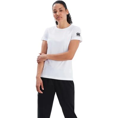 T-shirt femme Canterbury Club Uni Blanc 2XL - Publicité T-shirt femme Canterbury Club Uni Blanc 2XL - Publicité
