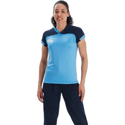 Maillot femme Canterbury Evader Bleu L - Publicité Maillot femme Canterbury Evader Bleu L - Publicité