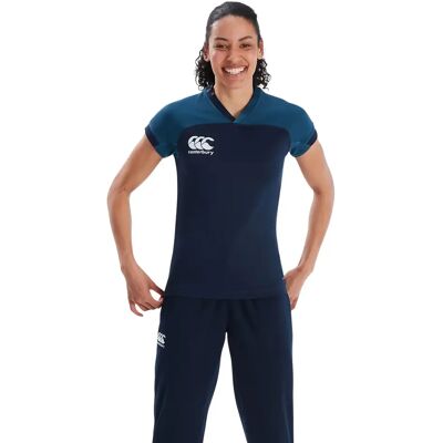 Maillot femme Canterbury VapoDri Evader Bleu XL - Publicité Maillot femme Canterbury VapoDri Evader Bleu XL - Publicité