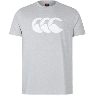 T-shirt Canterbury Logo Gris XL - Publicité T-shirt Canterbury Logo Gris XL - Publicité