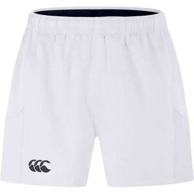 Short de rugby Canterbury Advantage Blanc 2XL - Publicité Short de rugby Canterbury Advantage Blanc 2XL - Publicité