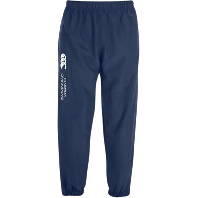 Pantalon d'entraînement à ourlet resserré enfant Canterbury Stadium Bleu 12 ans - Publicité Pantalon d'entraînement à ourlet resserré enfant Canterbury Stadium Bleu 12 ans - Publicité