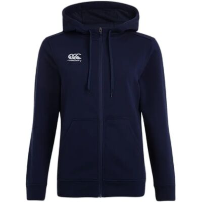 Sweatshirt à capuche zippé en polaire femme Canterbury Noir XL - Publicité Sweatshirt à capuche zippé en polaire femme Canterbury Noir XL - Publicité