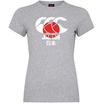 T-shirt femme Canterbury Club Plain Gris 2XL - Publicité T-shirt femme Canterbury Club Plain Gris 2XL - Publicité