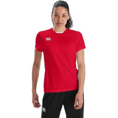 Maillot femme Canterbury Club Dry Rouge XS - Publicité Maillot femme Canterbury Club Dry Rouge XS - Publicité
