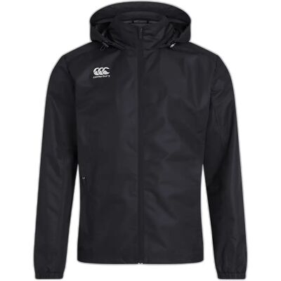 Veste imperméable zippé Canterbury Club Vaposhield Noir 2XL - Publicité Veste imperméable zippé Canterbury Club Vaposhield Noir 2XL - Publicité