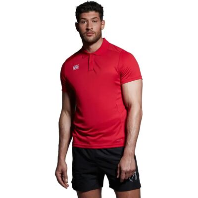 Polo Canterbury Club Dry Rouge 2XL - Publicité Polo Canterbury Club Dry Rouge 2XL - Publicité