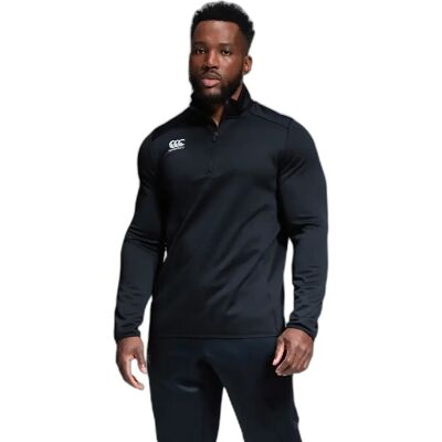 Haut d'entraînement ¼ zip Canterbury Club Mid Layer Noir 2XL - Publicité Haut d'entraînement ¼ zip Canterbury Club Mid Layer Noir 2XL - Publicité
