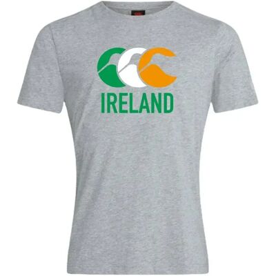T-shirt Canterbury Club Plain Gris S - Publicité T-shirt Canterbury Club Plain Gris S - Publicité