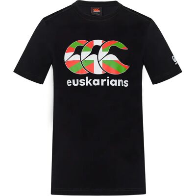 T-shirt Canterbury Club Plain Noir XS - Publicité T-shirt Canterbury Club Plain Noir XS - Publicité