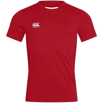 T-shirt Canterbury Club Dry Rouge XL - Publicité T-shirt Canterbury Club Dry Rouge XL - Publicité