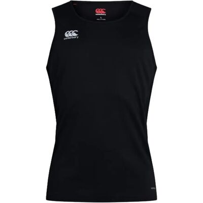 Débardeur Canterbury Club Dry Noir 2XL - Publicité Débardeur Canterbury Club Dry Noir 2XL - Publicité
