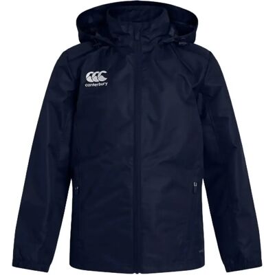 Veste imperméable full zip enfant Canterbury Club Vaposhield Bleu 14 ans - Publicité Veste imperméable full zip enfant Canterbury Club Vaposhield Bleu 14 ans - Publicité