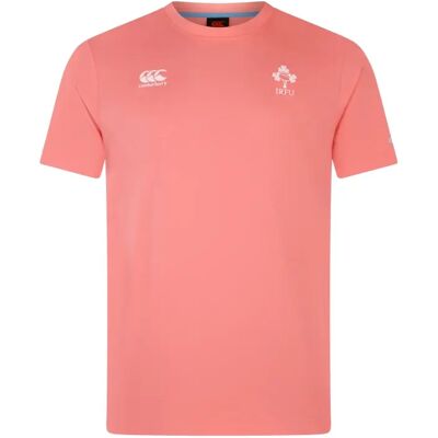 Canterbury T-shirt coton Irlande Team 2023 Rose XL - Publicité Canterbury T-shirt coton Irlande Team 2023 Rose XL - Publicité