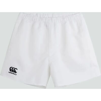 Short polyester Canterbury Professional Blanc 3XL - Publicité Short polyester Canterbury Professional Blanc 3XL - Publicité