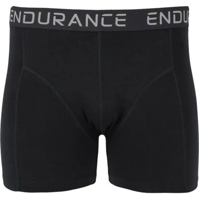 Boxer Endurance Burke (x3) Noir M - Publicité Boxer Endurance Burke (x3) Noir M - Publicité