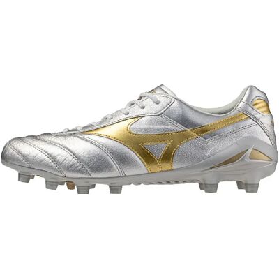 Chaussures de football Mizuno Morelia DNA MD Argenté 44 - Publicité Chaussures de football Mizuno Morelia DNA MD Argenté 44 - Publicité