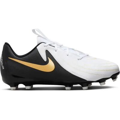 Chaussures de football Nike Phantom GX II Academy Junior - Blanc/Noir/Or - Chaussures de foot - Publicité Chaussures de football Nike Phantom GX II Academy Junior - Blanc/Noir/Or - Chaussures de foot - Publicité