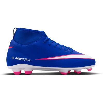 Chaussures de football enfant Nike Mercurial Superfly 10 Club FG Bleu 37,5 - Publicité Chaussures de football enfant Nike Mercurial Superfly 10 Club FG Bleu 37,5 - Publicité