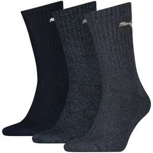 Chaussettes Puma Sports Crew (x3) Bleu 39/42 - Publicité Chaussettes Puma Sports Crew (x3) Bleu 39/42 - Publicité