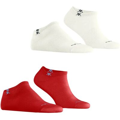 Chaussettes Burlington Everyday (x2) Rouge 40/46 - Publicité Chaussettes Burlington Everyday (x2) Rouge 40/46 - Publicité