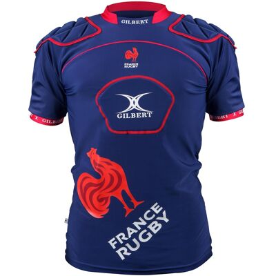 Épaulière de rugby Gilbert Atomic V3 Bleu M - Publicité Épaulière de rugby Gilbert Atomic V3 Bleu M - Publicité