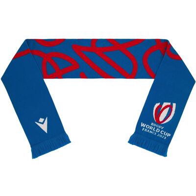 Écharpe Macron RWC France 2023 Bleu TU - Publicité Écharpe Macron RWC France 2023 Bleu TU - Publicité