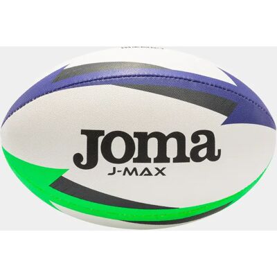 Ballon de rugby enfant Joma J-MAX Blanc Taille 4 - Publicité Ballon de rugby enfant Joma J-MAX Blanc Taille 4 - Publicité