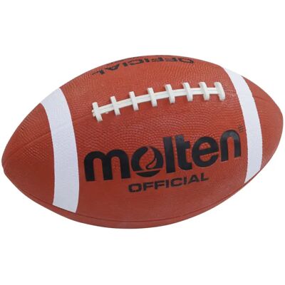 Ballon de rugby enfant Molten AFR Marron 28 cm - Publicité Ballon de rugby enfant Molten AFR Marron 28 cm - Publicité