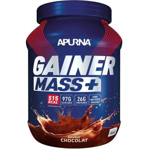 Pot Apurna Gainer Mass Plus - Chocolat - 1.1 Kg Bleu TU - Publicité Pot Apurna Gainer Mass Plus - Chocolat - 1.1 Kg Bleu TU - Publicité