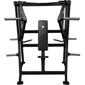 Appareil de musculation pectoraux iso-latéral Sveltus Noir 196,8x114,6x179,6 cm - Publicité Appareil de musculation pectoraux iso-latéral Sveltus Noir 196,8x114,6x179,6 cm - Publicité