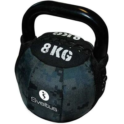 Soft kettlebells Sveltus 8 kg Noir TU - Publicité Soft kettlebells Sveltus 8 kg Noir TU - Publicité