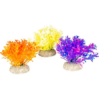 Décoration d'aquarium plante Aqua Della Glosso Orange - Publicité Décoration d'aquarium plante Aqua Della Glosso Orange - Publicité