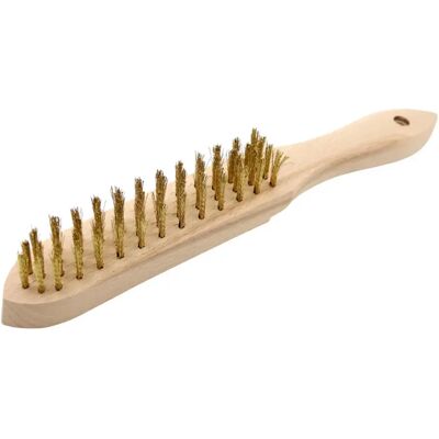 Brosse à barbecue en fil de laiton Chevalier Diffusion Beige - Publicité Brosse à barbecue en fil de laiton Chevalier Diffusion Beige - Publicité