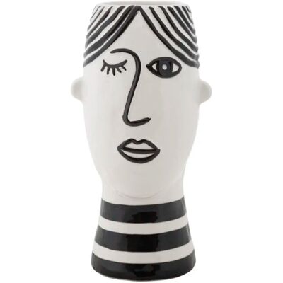 Vase Mauro Ferretti Face Blanc - Publicité Vase Mauro Ferretti Face Blanc - Publicité
