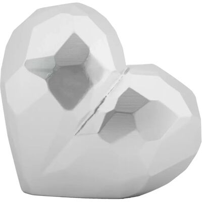 Vase Mauro Ferretti Heart Silver Argenté - Publicité Vase Mauro Ferretti Heart Silver Argenté - Publicité