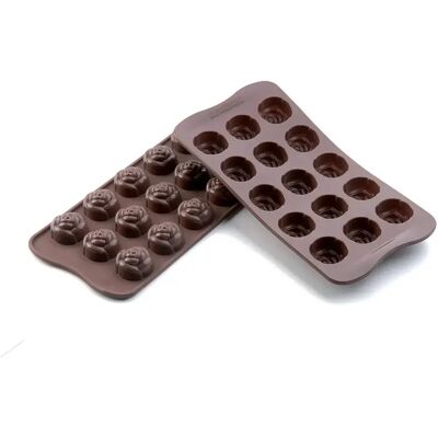 Silikomart Moule en silicone Rose - Moule à chocolat - Publicité Silikomart Moule en silicone Rose - Moule à chocolat - Publicité