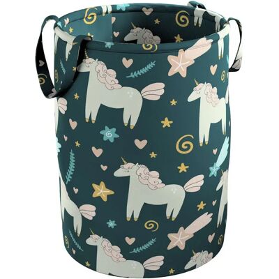 Panier à jouets Yellow Tipi Tobi Bleu - Publicité Panier à jouets Yellow Tipi Tobi Bleu - Publicité