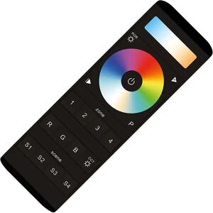 Télécommande 4 canaux RGB/CCT Sigor Luxigent Noir - Publicité Télécommande 4 canaux RGB/CCT Sigor Luxigent Noir - Publicité