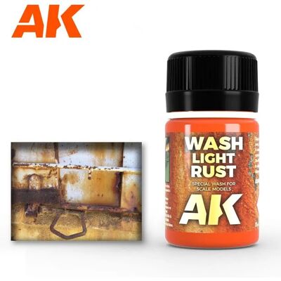 AK Interactive Lavage Légère de Rouille - Produit de Patine pour Modèles - Publicité AK Interactive Lavage Légère de Rouille - Produit de Patine pour Modèles - Publicité