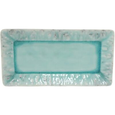 Plateau Rectangulaire Costa Nova Madeira Bleu - Publicité Plateau Rectangulaire Costa Nova Madeira Bleu - Publicité