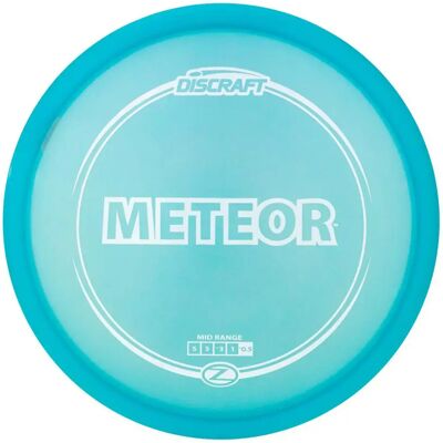 Disque golf Discraft Z-line Meteor Mid-range Bleu - Publicité Disque golf Discraft Z-line Meteor Mid-range Bleu - Publicité
