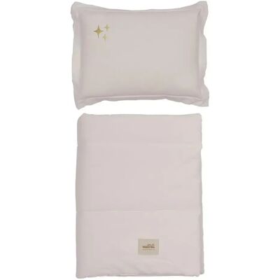 Parure de lit en cotton Malomi Kids Stars Beige - Publicité Parure de lit en cotton Malomi Kids Stars Beige - Publicité